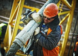 Arbeiten auf der Baustelle